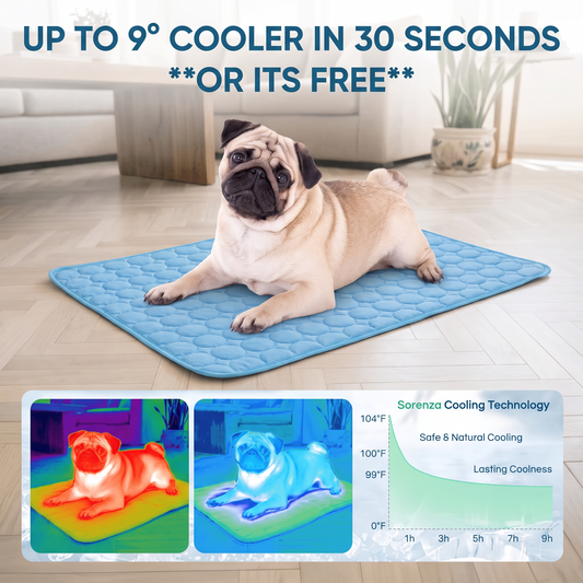 Glacier Mat™ - Self-Cooling Dog Mat 2.0